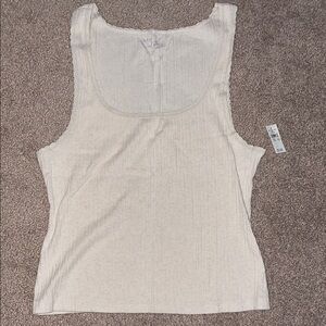 Women's Aerie Cream Tank Top